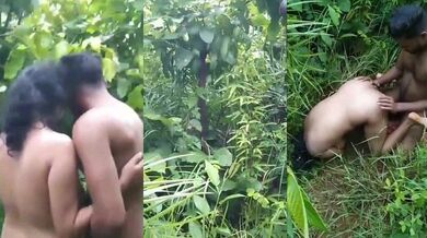 Cochin mallu couple naked romance hot sex jungle